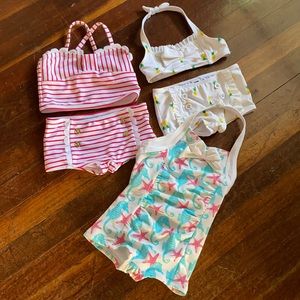 3 Janie and Jack swimsuits
